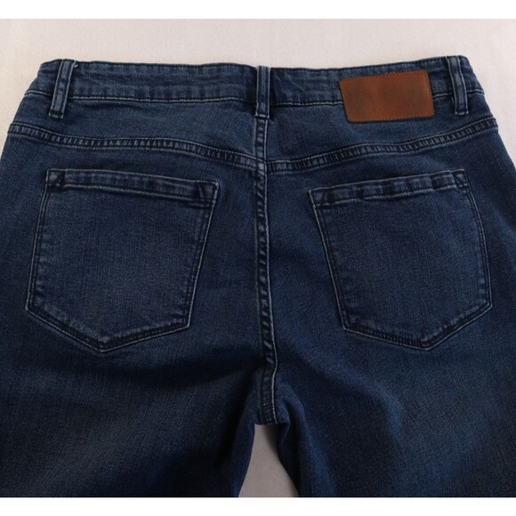 American Tall Carman Men's 35Wx35L Tapered Slim Fit Low Rise Jeans Coastal Blue - Picture 12 of 16